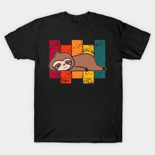 Colorful Sloth T-Shirt